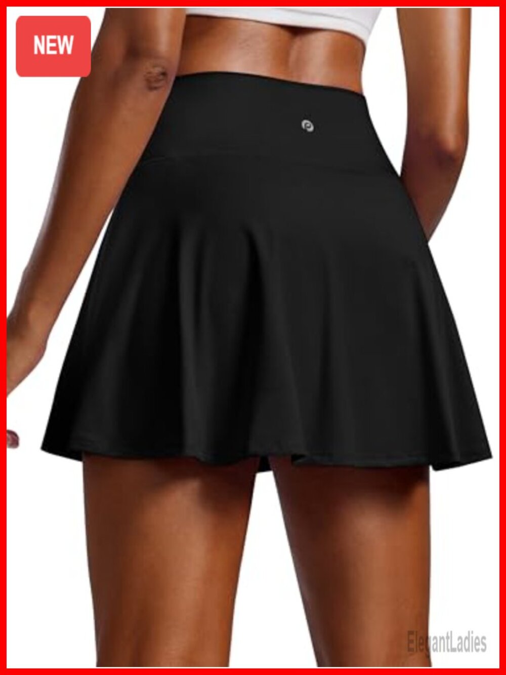Pleated Tennis Skort Athletic Golf Skirt with Pockets High Waist